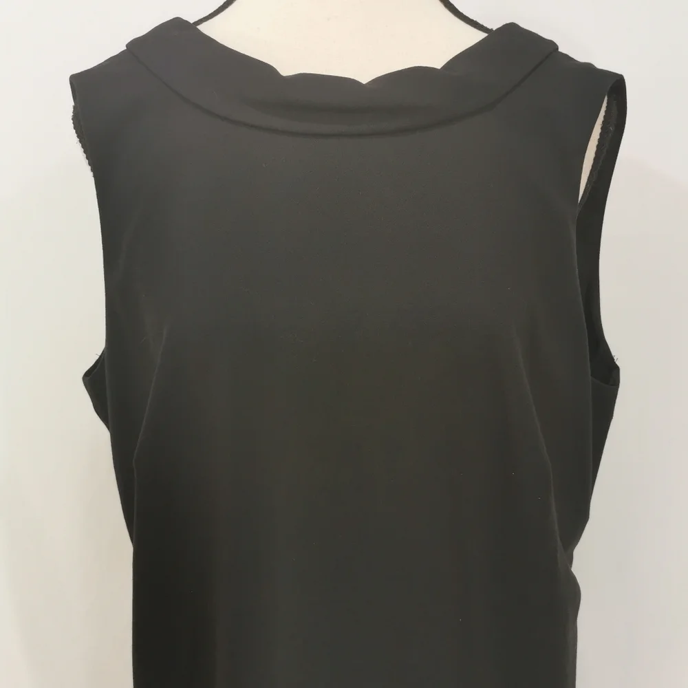 NWT Ann Taylor Factory Sleeveless Black Dress - Sz 14 - Picture 2 of 8